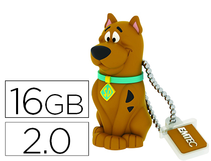 MEMORIA USB EMTEC FLASH 16 GB 2.0 SCOOBY DOO