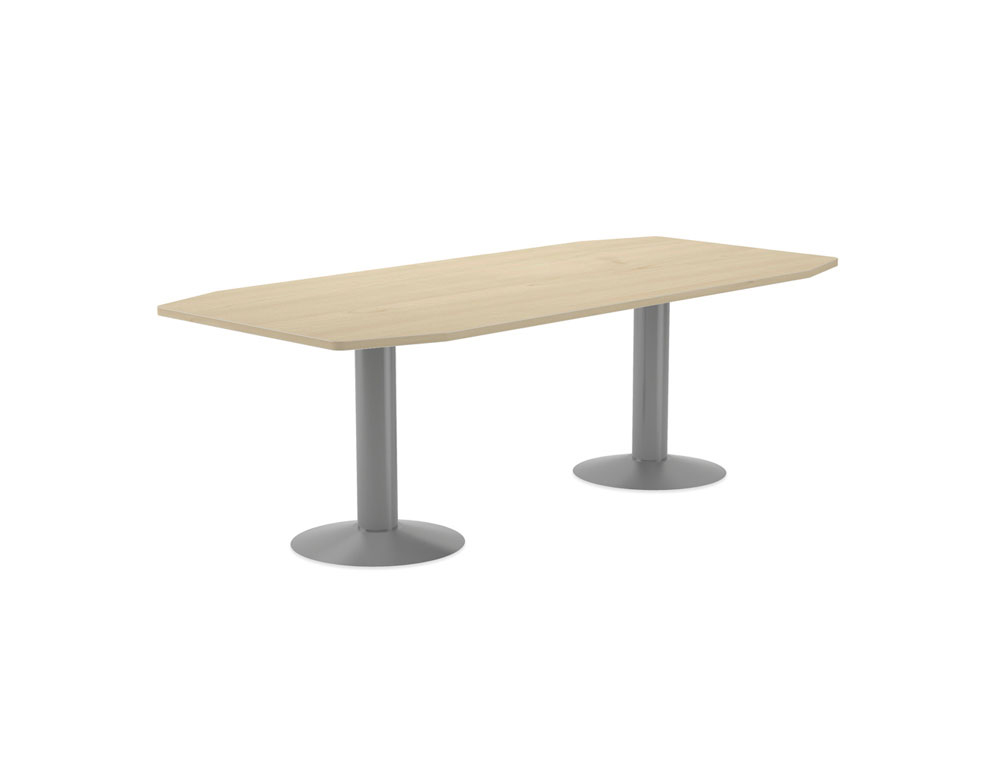 MESA REUNION MEETING 3003AT01 ESTRUCTURA GRIS TABLERO HAYA 220X100X72 CM