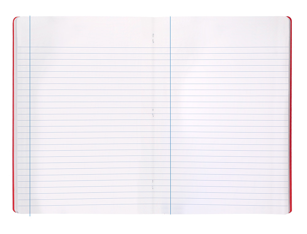LIBRETA LIDERPAPEL 360 TAPA DE PLASTICO A5 48 HOJAS 90GR HORIZONTAL CON MARGEN COLORES SURTIDOS