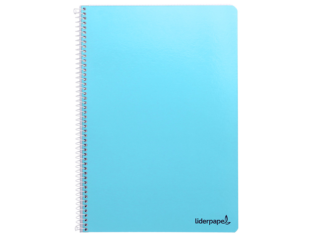 CUADERNO ESPIRAL LIDERPAPEL FOLIO SMART TAPA BLANDA 80H 60GR HORIZONTAL 8MM CON MARGEN COLORES SURTIDOS