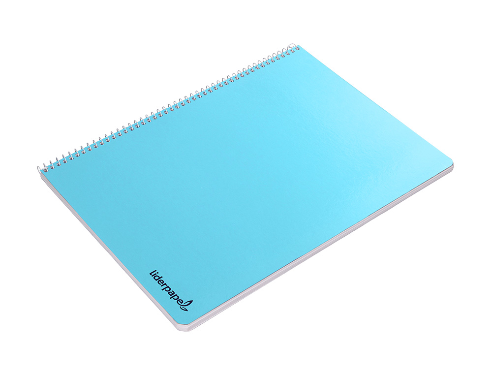 CUADERNO ESPIRAL LIDERPAPEL FOLIO SMART TAPA BLANDA 80H 60GR HORIZONTAL 8MM CON MARGEN COLORES SURTIDOS