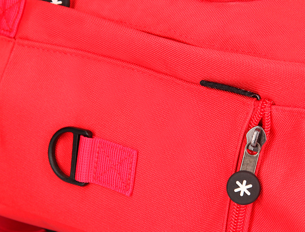 CARTERA ANTARTIK MOCHILA 2 ASAS Y BOLSILLOS EXTERIORES ROJO 300X115X390 MM