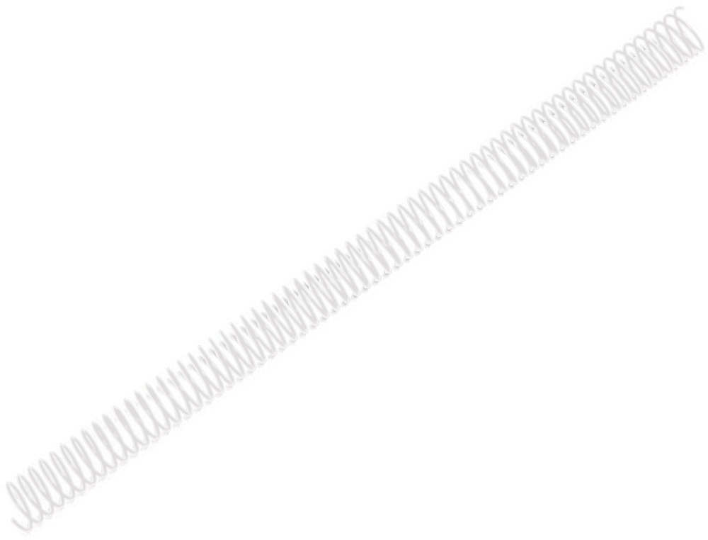 ESPIRAL METALICO Q-CONNECT BLANCO 64 5:1 16MM 1,2MM CAJA DE 100 UNIDADES