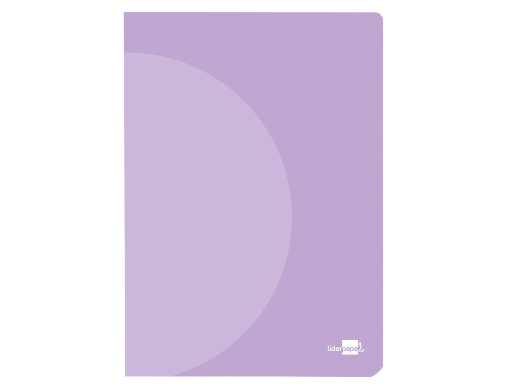 LIBRETA LIDERPAPEL 360 TAPA DE PLASTICO A5 48 HOJAS 90GR CUADRO 5 MM CON DOBLE MARGEN COLORES PASTEL