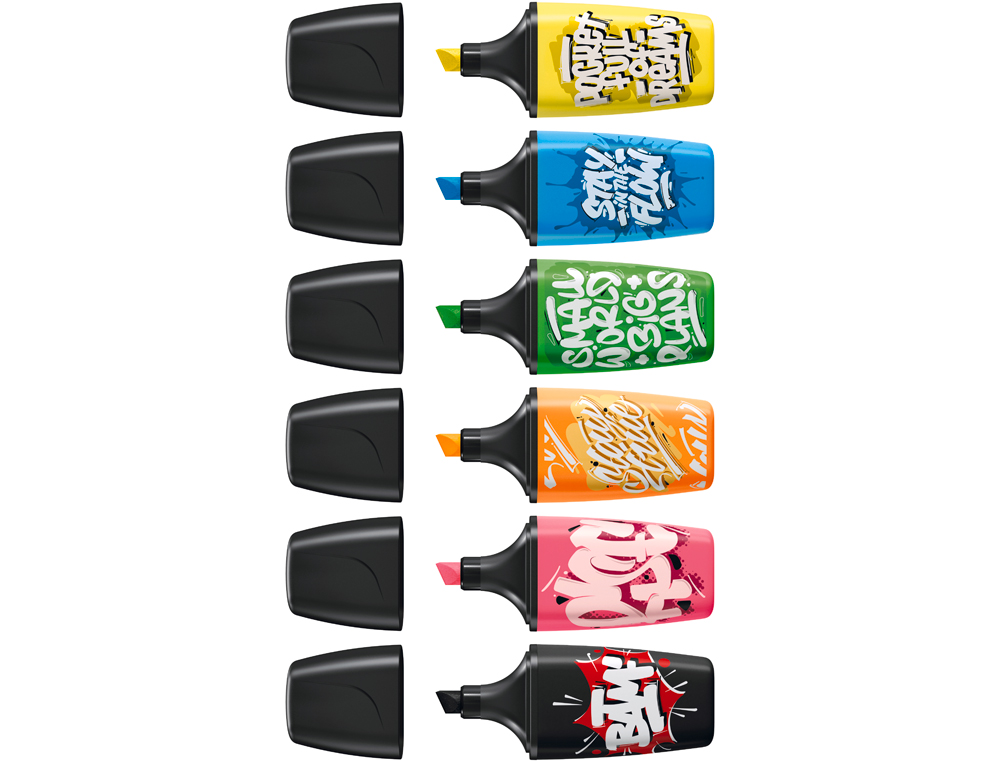 ROTULADOR STABILO BOSS MINI FLUORESCENTE BY SNOOZE ONE ROSA