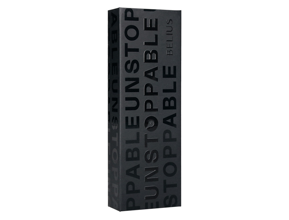 ROLLER BELIUS UNSTOPPABLE COLOR NEGRO TINTA NEGRA CAJA DE DISEO