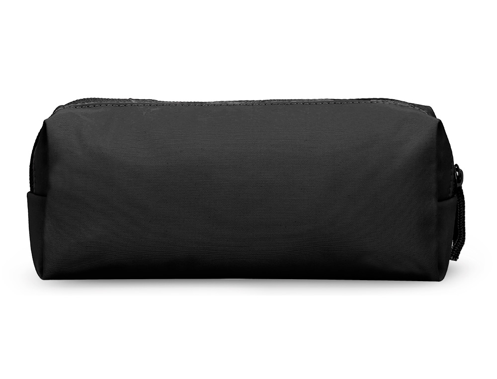 ESTUCHE PORTATODO ANTARTIK BASIC PACK 1 COMPARTIMENTO NEGRO COMPAÑERO MOCHILA 100X60X220 MM