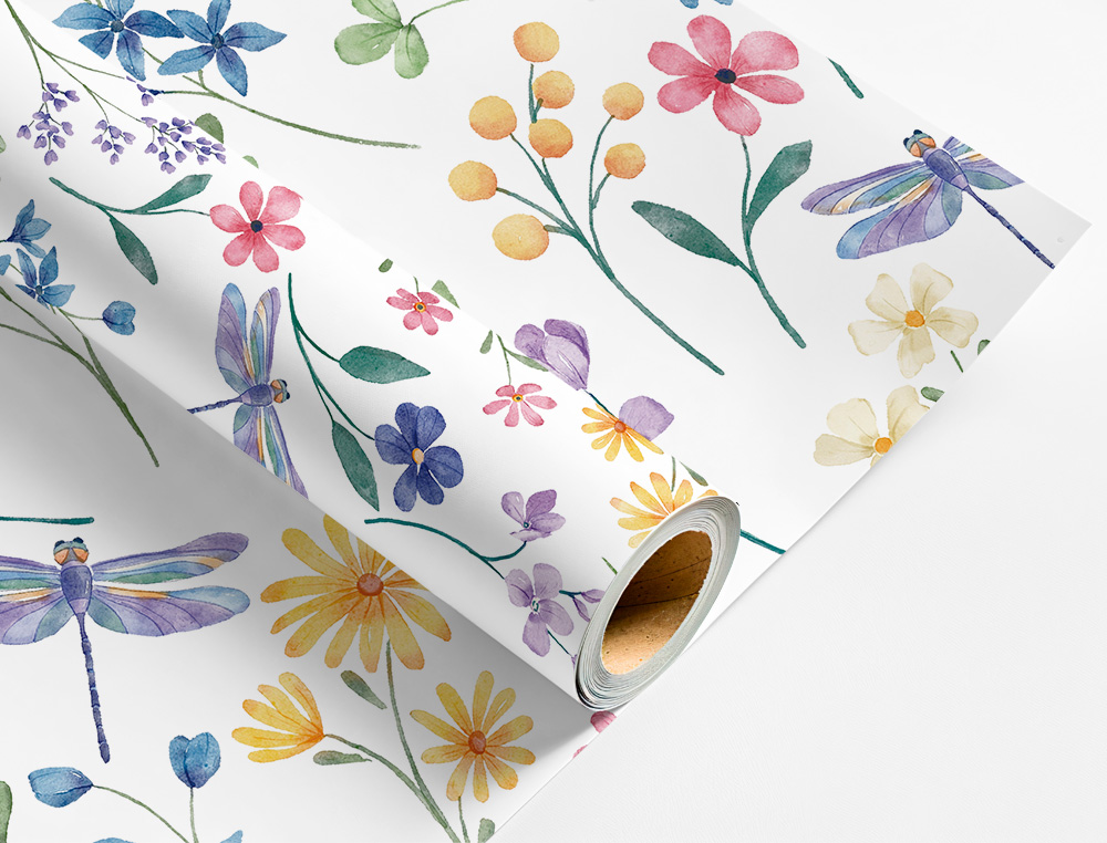 PAPEL DE REGALO LIDERPAPEL TODO AÑO ROLLO ANCHO 70 CM LONGITUD 2 MT GRAMAJE 60 GR DISEÑOS SURTIDOS B-2025