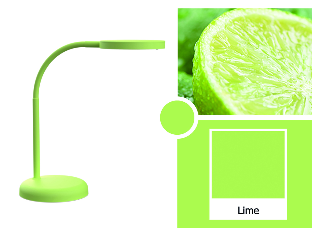 LAMPARA DE ESCRITORIO MAUL LED 5W 769LM LUZ CALIDA BRAZO Y CABEZAL GIRATORIOS VERDE