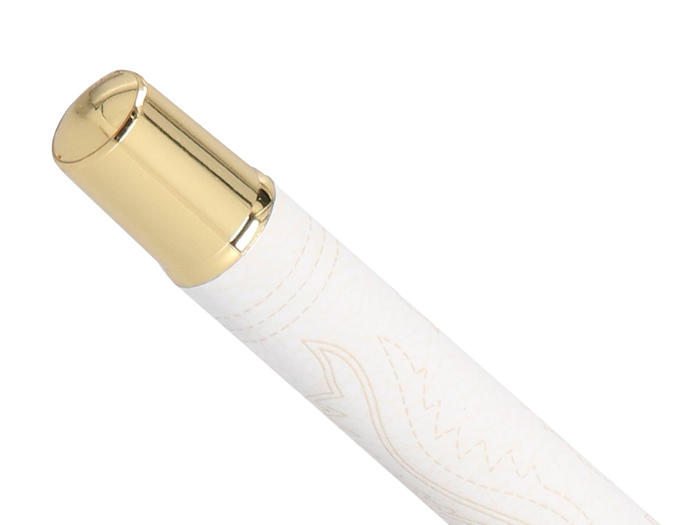 ROLLER BELIUS WILD WEST ALUMINIO COLOR CREMA DORADO TINTA COLOR NEGRO CAJA DE DISEÑO