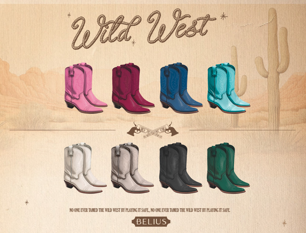 ROLLER BELIUS WILD WEST ALUMINIO COLOR CREMA DORADO TINTA COLOR NEGRO CAJA DE DISEÑO