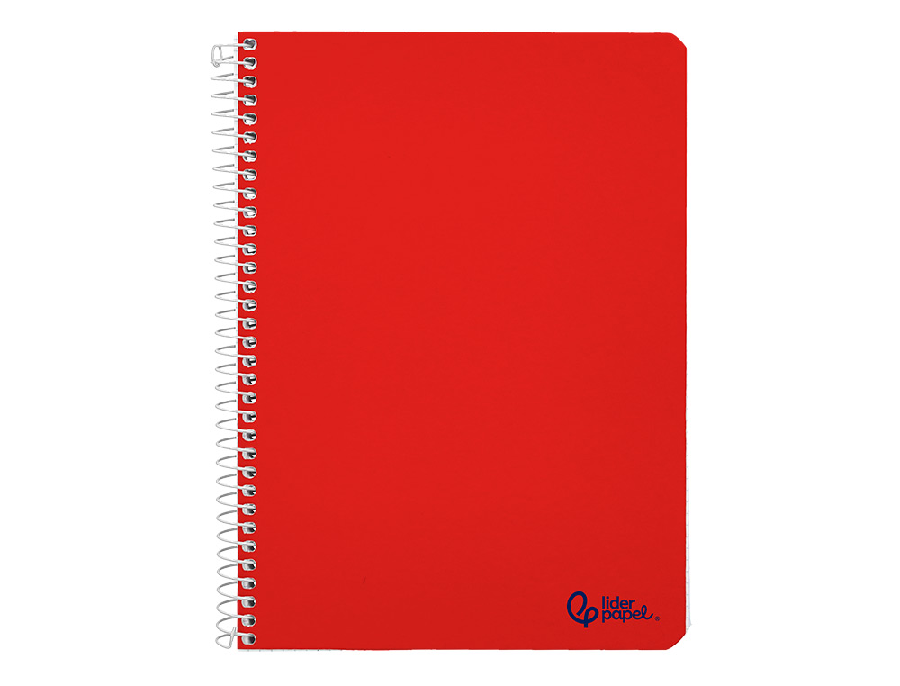 CUADERNO ESPIRAL LIDERPAPEL A5 SMART TAPA BLANDA 80H 75GR CUADRO 3MM CON MARGEN COLORES SURTIDOS