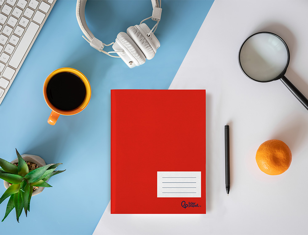 LIBRETA LIDERPAPEL SMART A5 PLUS 48 HOJAS 75GR CUADRO 4MM CON MARGEN COLORES SURTIDOS