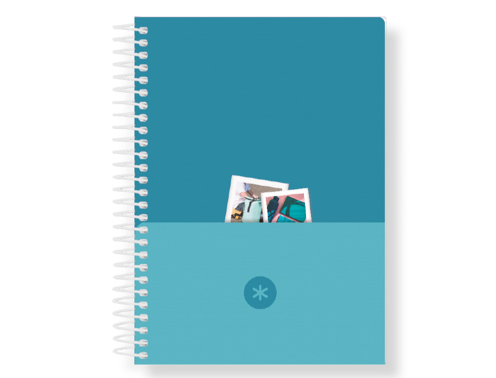 AGENDA ESPIRAL ANTARTIK ESSENTIALS A5+ 2026 DA PGINAVERDE PAPEL 80G FSC