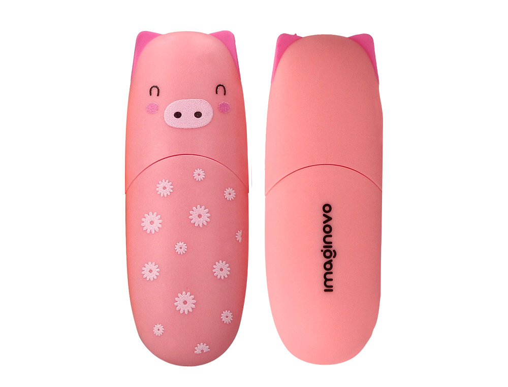 ROTULADOR IMAGINOVO FLUORESCENTE SAFARI GLOW PASTEL ANIMALES SURTIDOS