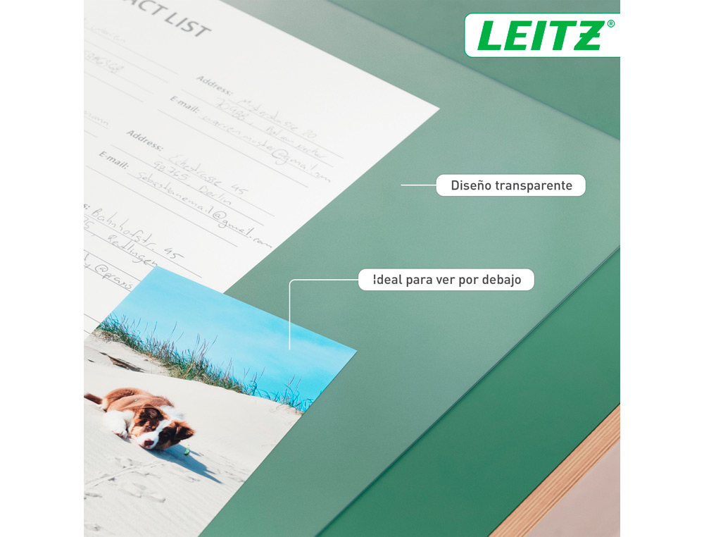 ALFOMBRILLA DE SOBREMESA LEITZ 70X36 CM TRANSPARENTE