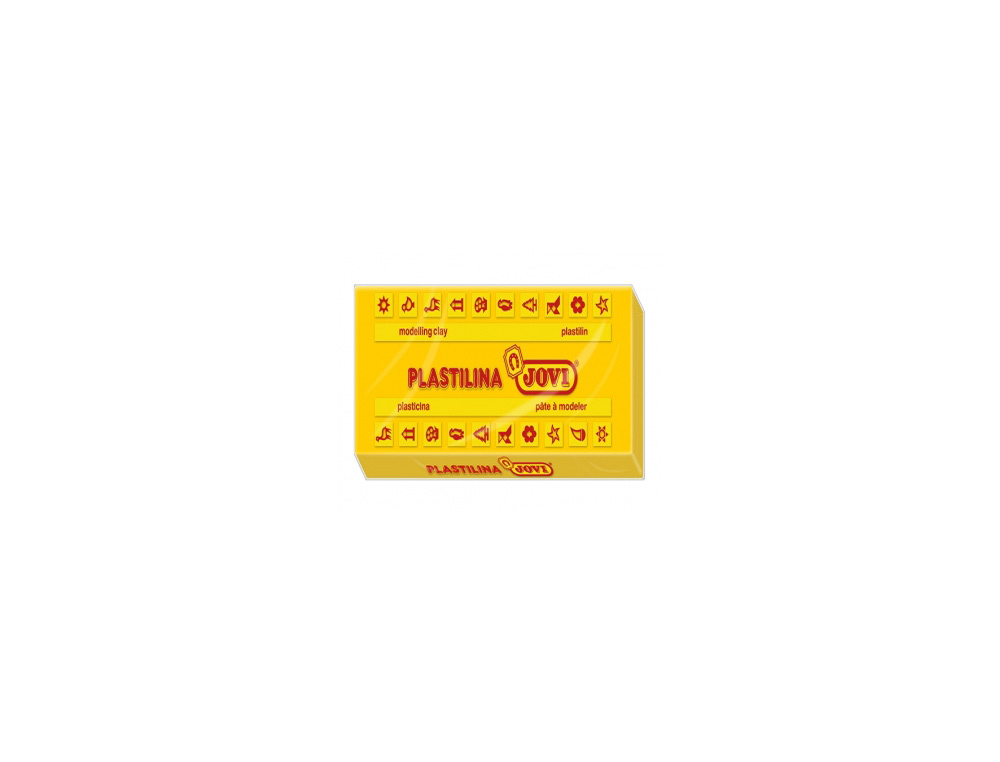 PLASTILINA JOVI 72 AMARILLO OSCURO UNIDAD TAMAO GRANDE