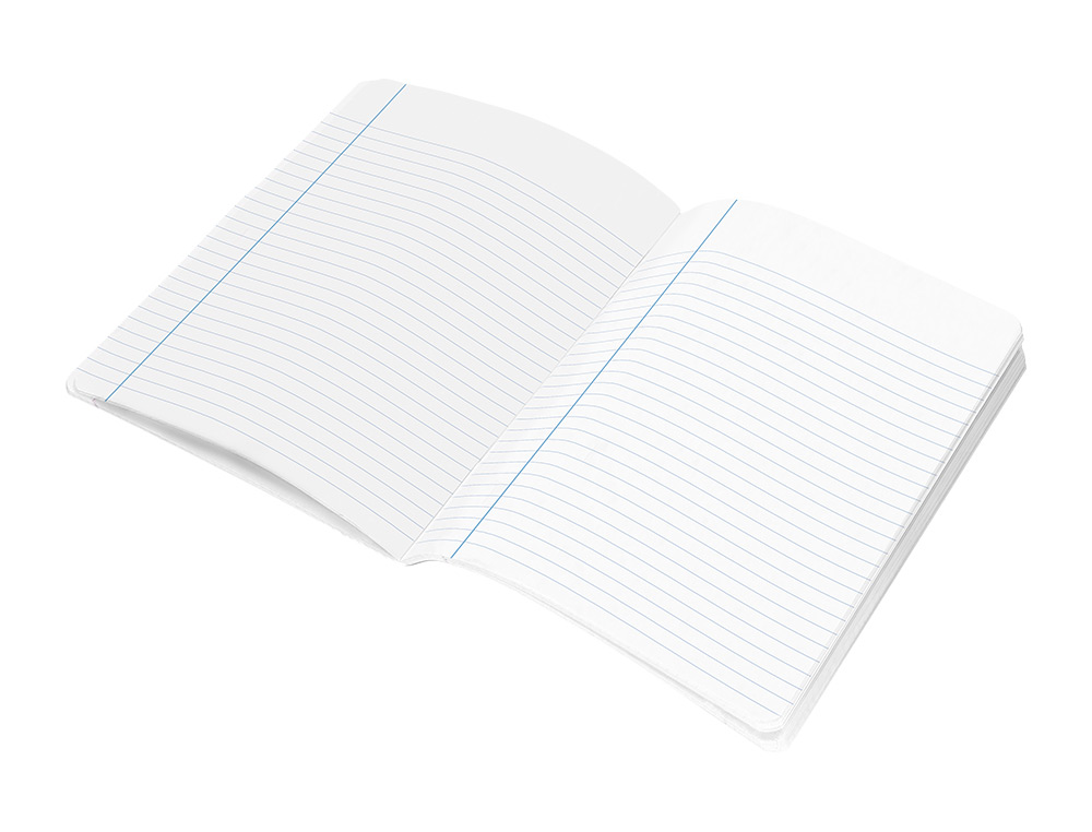 LIBRETA LIDERPAPEL SMART A5 32 HOJAS 60GR HORIZONTAL CON MARGEN