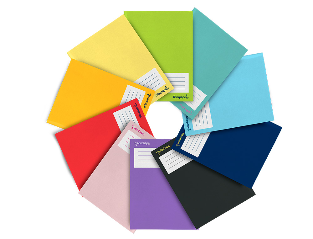 LIBRETA LIDERPAPEL SMART A5 32 HOJAS 60GR HORIZONTAL CON MARGEN