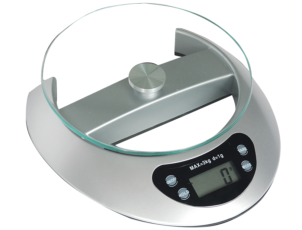 BASCULA DE PRECISIN Q-CONNECT ELECTRONICO 3000 GR