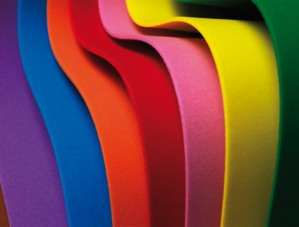 GOMA EVA LIDERPAPEL 50X70CM 60G/M2 ESPESOR 1.5MM VERDE