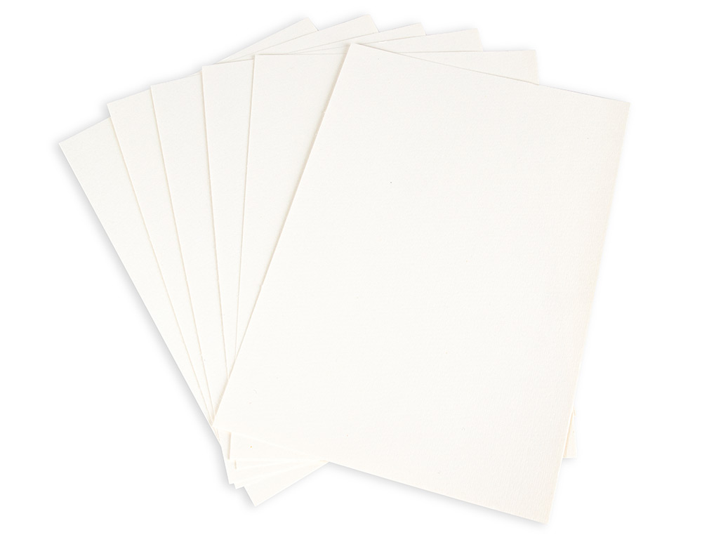 PAPEL DIBUJO LIDERPAPEL 210X297MM 300G/M2 ACUARELA PACK DE 6 HOJAS