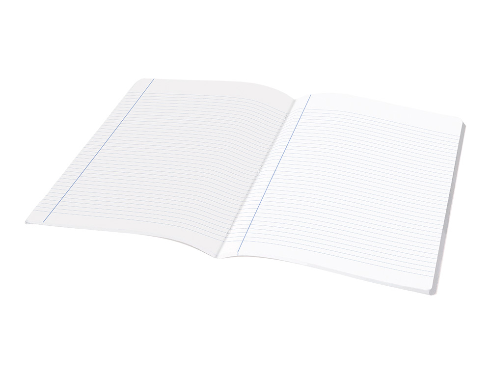 LIBRETA LIDERPAPEL SCRIPTUS A4 48 HOJAS 90G/M2 HORIZONTAL CON MARGEN