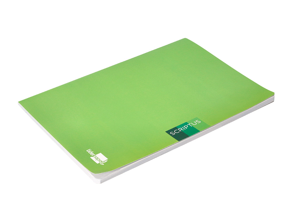 LIBRETA LIDERPAPEL SCRIPTUS A4 48 HOJAS 90G/M2 HORIZONTAL CON MARGEN