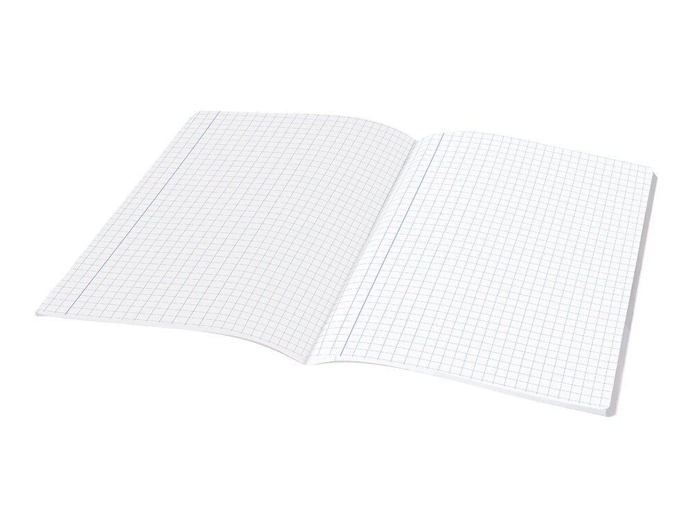 LIBRETA LIDERPAPEL SCRIPTUS A4 48 HOJAS 90GR CUADRO 8MM CON MARGEN