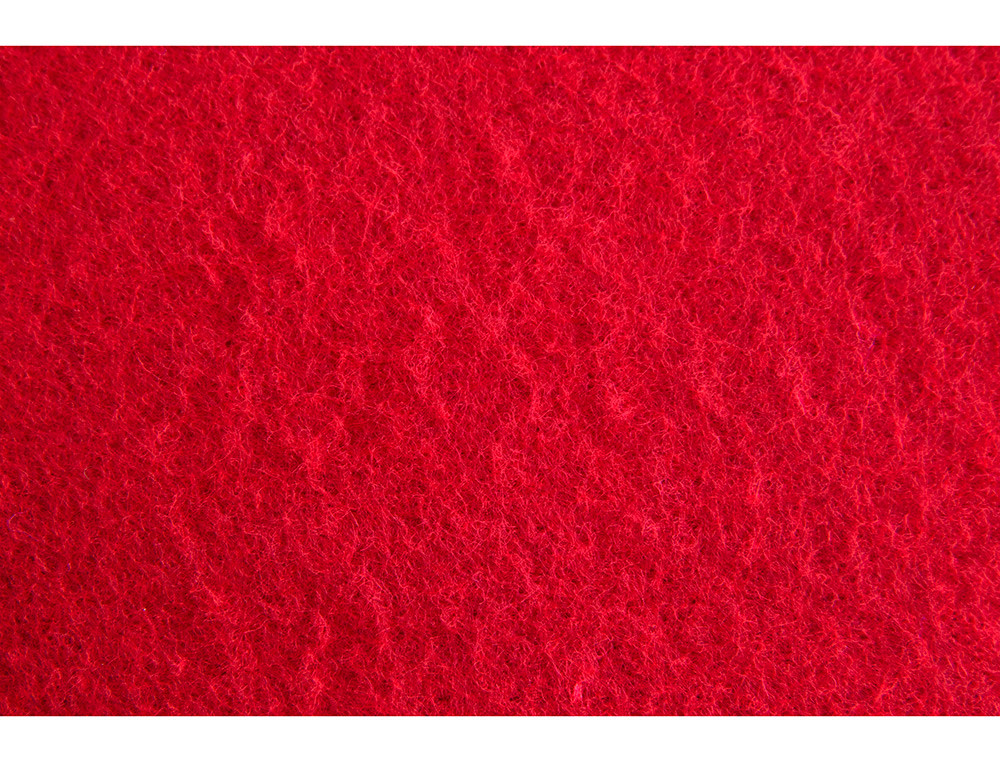 FIELTRO LIDERPAPEL 50X70CM ROJO 160G/M2