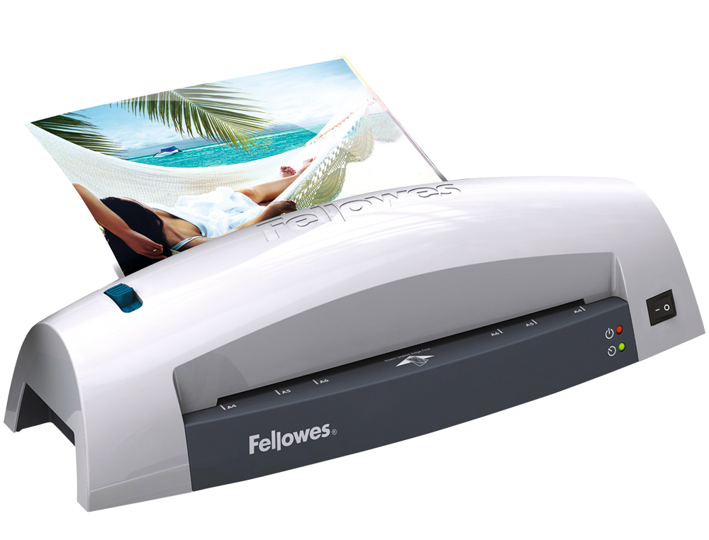 PLASTIFICADORA FELLOWES LUNAR DIN A4 2 RODILLOS HASTA 125 MC