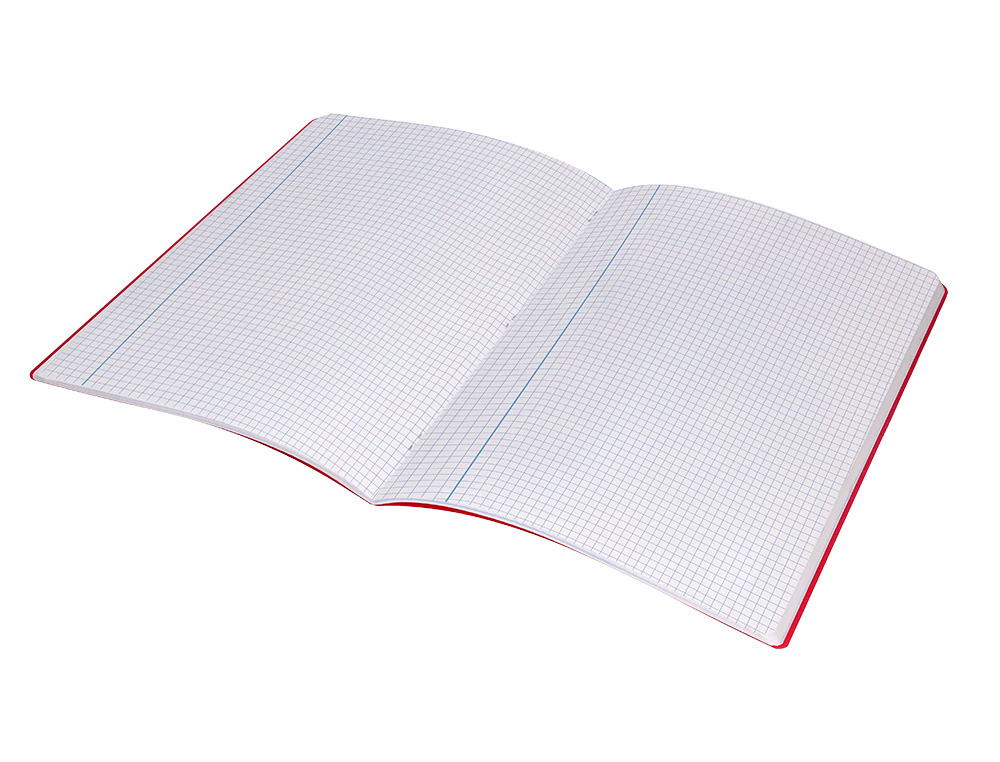 LIBRETA LIDERPAPEL 360 TAPA DE PLASTICO A5 48 HOJAS 90GR CUADRO 4MM CON MARGEN COLORES SURTIDOS