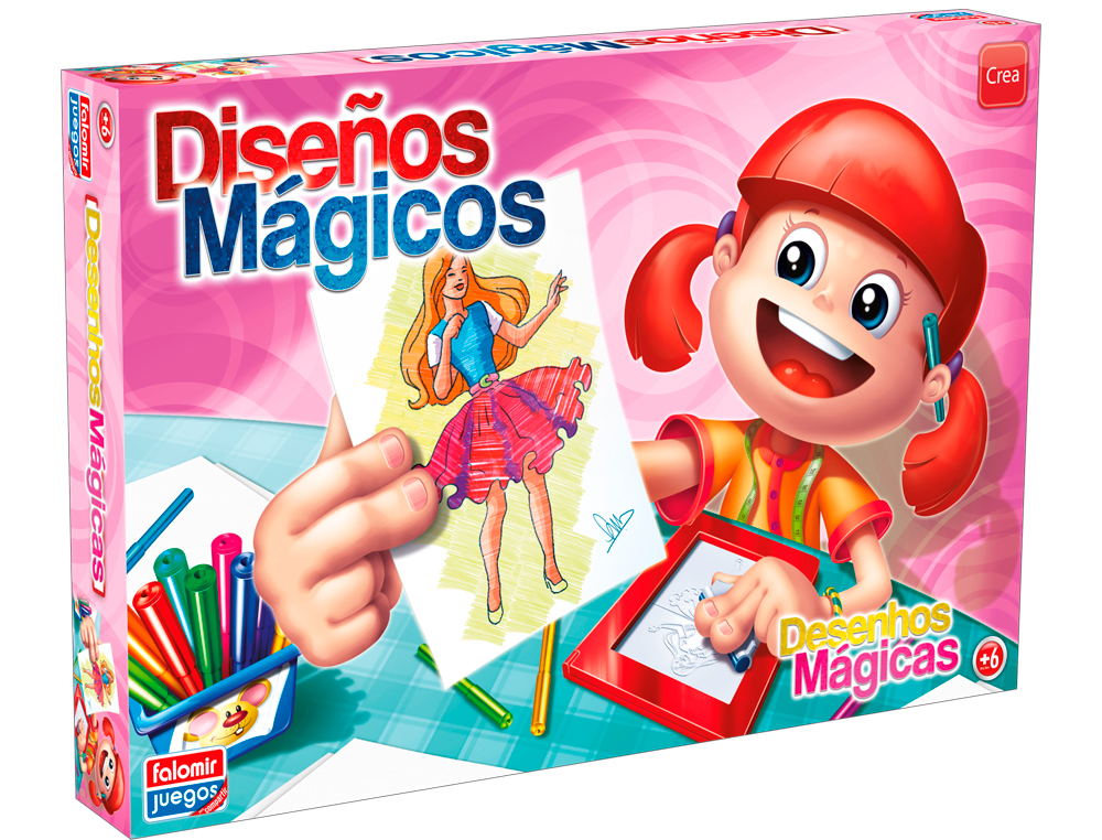 JUEGO DE MESA FALOMIR DISEOS MAGICOS
