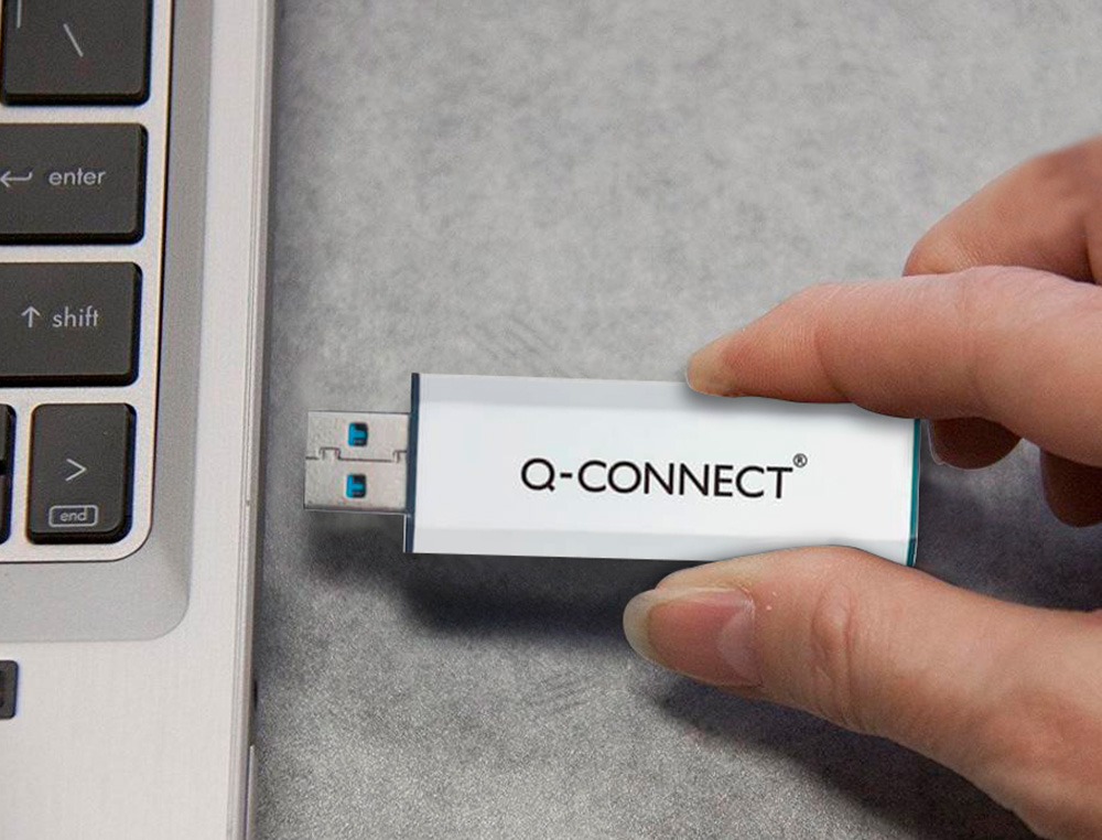 MEMORIA USB Q-CONNECT FLASH 16 GB 3.0