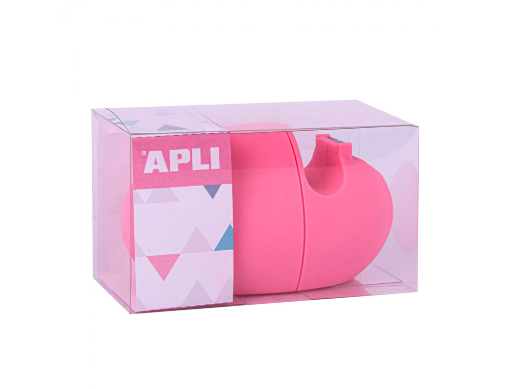 PORTARROLLO SOBREMESA APLI PLASTICO NORDIK PARA CINTA DE 33 MT COLOR PASTEL