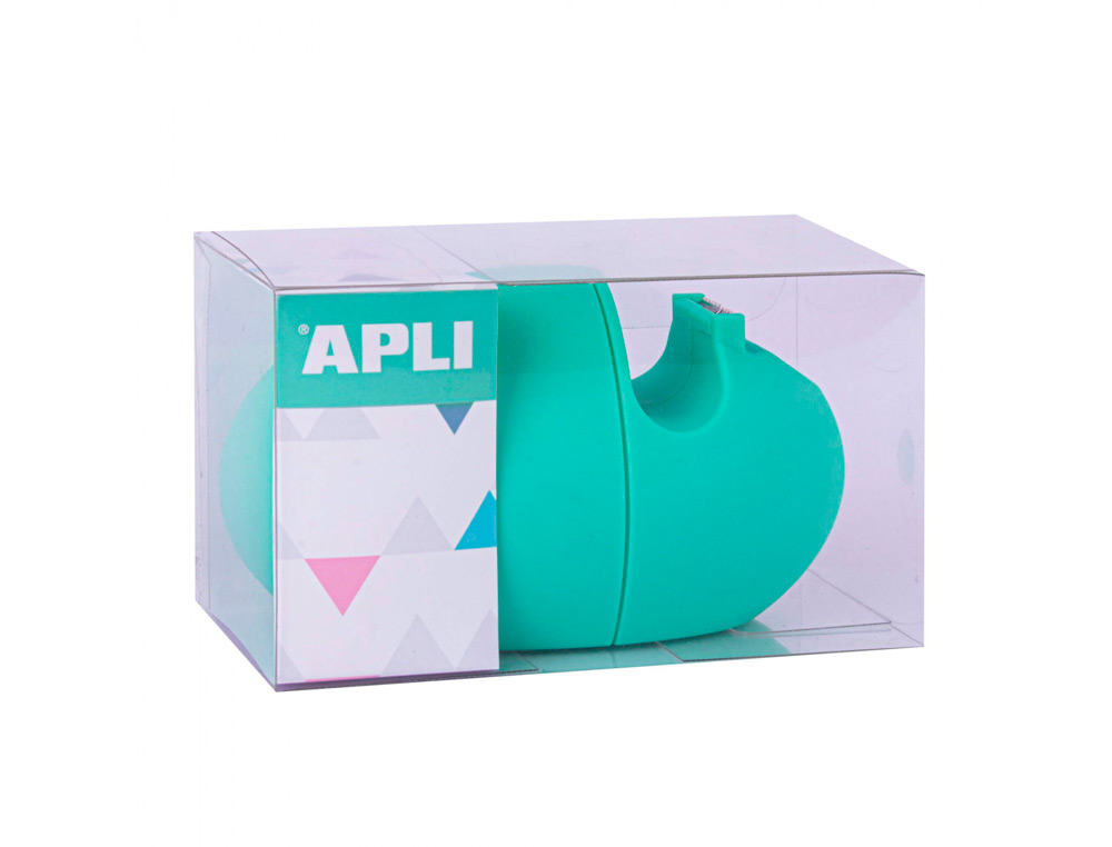 PORTARROLLO SOBREMESA APLI PLASTICO NORDIK PARA CINTA DE 33 MT COLOR PASTEL