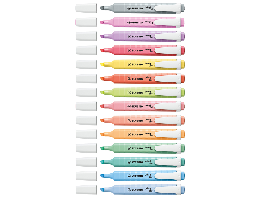 ROTULADOR STABILO FLUORESCENTE SWING COOL PASTEL ROSA