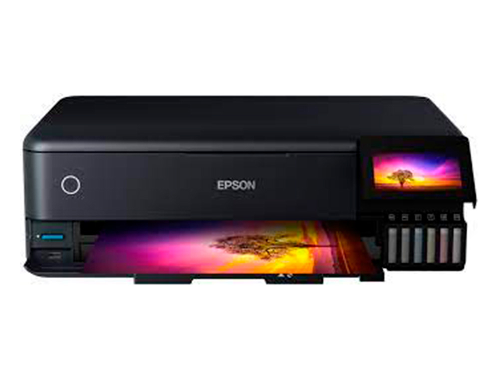 EQUIPO MULTIFUNCION EPSON ECOTANK ET-8550 A3+ TINTA 32 PPM 5760X1400 DPI IMPRESORA COPIADORA ESCANER WIFI