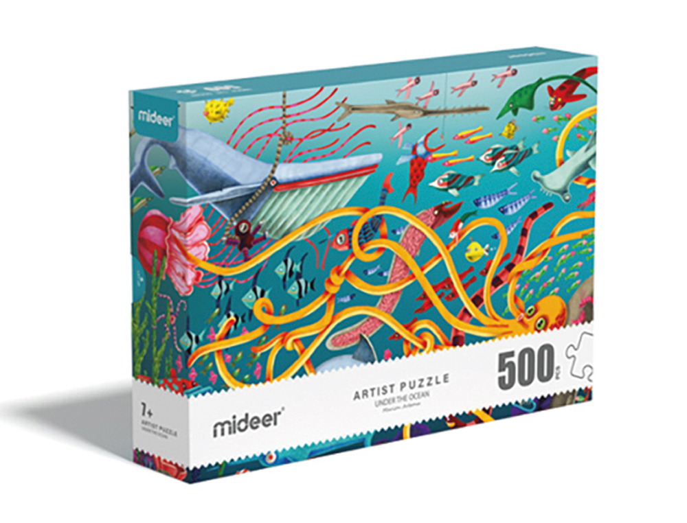 PUZLE MIDEER ARTIST BAJO EL OCEANO 500 PIEZAS