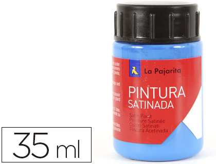 PINTURA LATEX LA PAJARITA CYAN 35 ML