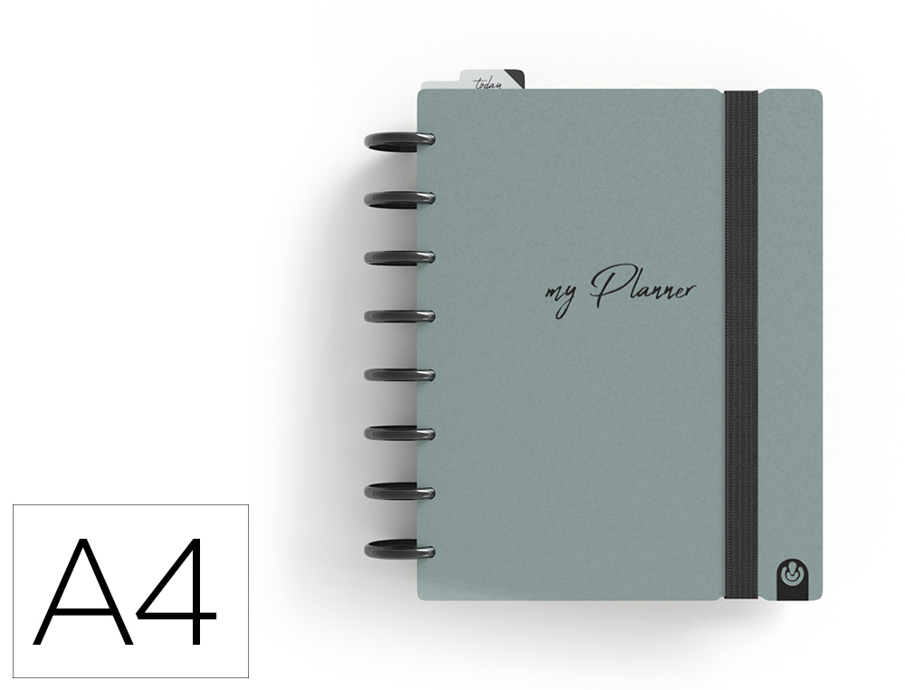 CUADERNO CARCHIVO MY PLANNER INGENIOX CLASSIC DIN A5 240 HOJAS COLOR VERDE