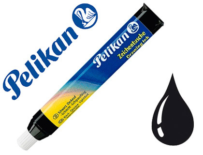 TINTA CHINA PELIKAN NEGRO CARGADOR 9 ML BLISTER DE 1 UNIDAD