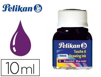 TINTA CHINA PELIKAN VIOLETA BOTE DE 10 ML