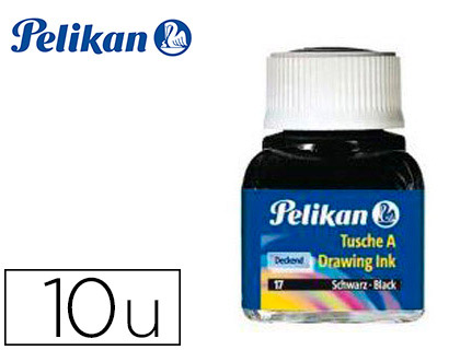 TINTA CHINA PELIKAN COLORES SURTIDOS BOTE 10 ML